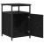 Dulap de noapte 2 pcs Stejar negru Lemn compozit GartenMobel Dekor