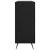 Bufet Negru 90 x 34 x 80 cm Lemn compozit GartenMobel Dekor