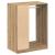 Dulap cu raft stejar artizanal 77 x 48 x 102 cm Lemn compozit GartenMobel Dekor