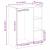 Dulap cu raft stejar artizanal 77 x 48 x 102 cm Lemn compozit GartenMobel Dekor