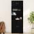 Dulap de perete Stejar negru 80 x 42.5 x 40 cm Lemn compozit GartenMobel Dekor