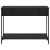 Masă de consolă Stejar negru 100 x 34.5 x 75 cm Lemn compozit GartenMobel Dekor