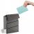 Cutie postala de exterior, pentru gard sau perete, din otel zincat, cu incuietoare, 37x11x37cm, gri Household NewTrend