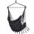 Hamac tip leagan suspendat pentru casa sau gradina, gri cu perne, 130x100cm, 150kg Household NewTrend