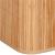 Cos de rufe din bambus cu capac, 2 compartimente, sac detasabil, volum 100L, 53x32x62cm, maro Household NewTrend