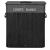Cos de rufe din bambus cu capac, 2 compartimente, sac detasabil, volum 100L, 54x34x60cm, negru Household NewTrend