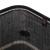 Cos de rufe din bambus cu capac, 2 compartimente, sac detasabil, volum 100L, 54x34x60cm, negru Household NewTrend