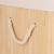 Cos de rufe din bambus, pliabil, cu captuseala detasabila lavabila, 3 compartimente, 150L, 63x42x62cm, maro Household NewTrend