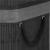 Cos de rufe din bambus cu capac, 2 compartimente, sac detasabil, volum 100L, 54x35x60cm, negru Household NewTrend