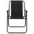 Scaun de plaja Sersimo, pliabil, 100kg, 52x73cm, negru Household NewTrend