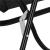 Scaun de plaja Sersimo, pliabil, 100kg, 52x73cm, negru Household NewTrend