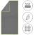 Prosop de plaja cu uscare de rapida, husa de transport, 90x180cm, gri Household NewTrend