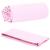 Prosop de plaja cu uscare de rapida, husa de transport, 40x80cm, roz Household NewTrend