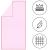 Prosop de plaja cu uscare de rapida, husa de transport, 40x80cm, roz Household NewTrend