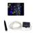 Ghirlanda luminoasa liniara, 100 LED-uri, 990cm, incarcare solara, multicolor Household NewTrend