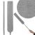 Pamatuf pentru praf cu coada telescopica pentru zone greu accesibile, 3 piese, 75-255 cm Household NewTrend