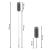 Pamatuf pentru praf cu coada telescopica pentru zone greu accesibile, 2 piese, 75-254 cm Household NewTrend
