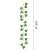 Set 6 ghirlande iedera artificiala pentru decorare, 6x208cm, frunze mici, verde Household NewTrend