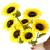 Buchet de flori artificiale din poliester, 2 fire de floarea soarelui, 57cm Household NewTrend