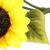 Buchet de flori artificiale din poliester, 2 fire de floarea soarelui, 57cm Household NewTrend