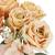Buchet de flori artificiale din poliester, 9 fire trandafiri, 40cm, roz Household NewTrend