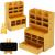 Organizator pentru birou, din lemn, cu 15 compartimente si sertar Household NewTrend