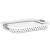 Cos de rufe pliabil tip lighean, cu manere, din plastic si silicon, 53x38x24cm, 24litri, gri Household NewTrend
