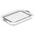 Cos de rufe pliabil tip lighean, cu manere, din plastic si silicon, 53x38x24cm, 24litri, gri Household NewTrend