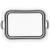 Cos de rufe pliabil tip lighean, cu manere, din plastic si silicon, 53x38x24cm, 24litri, gri Household NewTrend