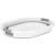 Cos de rufe pliabil tip lighean, cu manere, din plastic si silicon, 62x44x28cm, 39litri, gri Household NewTrend