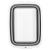 Lighean pliabil, dreptunghiular, din plastic si silicon, 40x29x15cm, 8.5litri, gri Household NewTrend