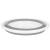 Lighean pliabil, rotund, din plastic si silicon, 37x15cm, 9litri, gri Household NewTrend