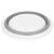 Lighean pliabil, rotund, din plastic si silicon, 37x15cm, 9litri, gri Household NewTrend