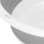 Lighean pliabil, rotund, din plastic si silicon, 37x15cm, 9litri, gri Household NewTrend
