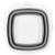Lighean pliabil, patrat, din plastic si silicon, 21x17cm, 3litri, gri Household NewTrend