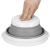 Lighean pliabil, rotund, din plastic si silicon, 31x24cm, 10litri, gri Household NewTrend