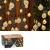 Ghirlanda luminoasa, LED, model Bubble, 50 becuri, 935cm, incarcare solara, lumina alb cald Household NewTrend