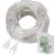 Ghirlanda luminoasa tip perdea 300 LED-uri, 3x3m, pentru interior, cu telecomanda, alb cald (galben) Household NewTrend