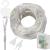 Ghirlanda luminoasa tip perdea 300 LED-uri, 3x3m, pentru interior, cu telecomanda, alb cald (galben) Household NewTrend