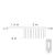 Ghirlanda luminoasa tip perdea 300 LED-uri, 3x3m, pentru interior, cu telecomanda, alb cald (galben) Household NewTrend