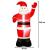 Figurina Mos Craciun, gonflabila, cu iluminare LED, umflare automata, 240cm Household NewTrend