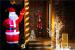 Figurina Mos Craciun, gonflabila, cu iluminare LED, umflare automata, 240cm Household NewTrend