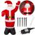 Figurina Mos Craciun, gonflabila, cu iluminare LED, umflare automata, 240cm Household NewTrend