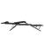 Sezlong pliabil Relax Zero Gravity, 80x60x153cm, negru Household NewTrend