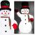 Figurina Craciun Om de Zapada, gonflabila, cu iluminare LED, umflare automata, 240cm Household NewTrend