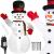Figurina Craciun Om de Zapada, gonflabila, cu iluminare LED, umflare automata, 240cm Household NewTrend