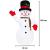 Figurina Craciun Om de Zapada, gonflabila, cu iluminare LED, umflare automata, 180cm Household NewTrend