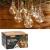 Ghirlanda luminoasa, LED, model Moza, 20 becuri, 580cm, incarcare solara, lumina alb cald Household NewTrend