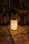Felinar decorativ solar, LED, pentru exterior, 12x12x18.5cm, alb Household NewTrend