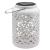 Felinar decorativ solar, LED, pentru exterior, 12x12x18.5cm, alb Household NewTrend